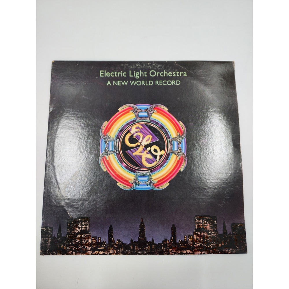 Electric Light Orchestra A New World Record Vinyl LP 1976 Jet Records JZ 35529
